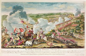 The Battle of Neumark, Silesia 5th December, 1757