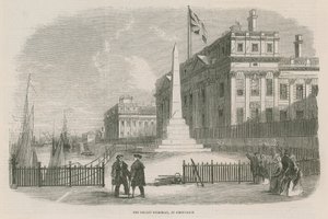 The Bellot Memorial at Greenwich, London