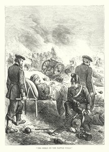 The Bible on the Battlefield by English School