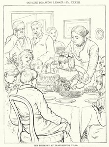 The Birthday at Thanksgiving Villa by English School