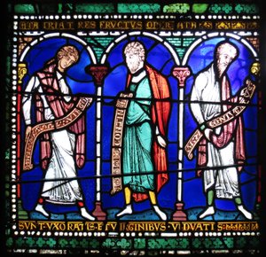 The Blessed States, Canterbury Cathedral by English School