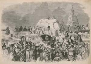 The Blockade of London Bridge by English School