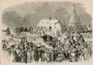 The Blockade of London Bridge by English School