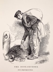 The Bone-Grubber, after a daguerreotype by Richard Beard, illustration from London Labour and London Poor by Henry Mayhew, pub. 1862 by English School