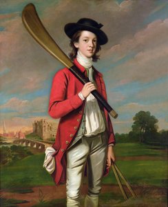 The Boy with a Bat: Walter Hawkesworth Fawkes, c.1760