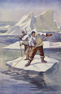 The Boys made an Ice-Raft