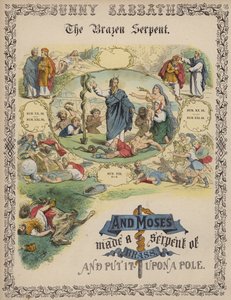 The Brazen Serpent by English School