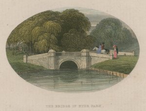 The Bridge of Hyde Park, London