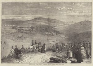 The Brighton Easter Monday Volunteer Review, Struggle near Rottingdean by English School