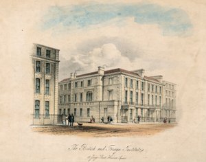 The British and Foreign Institute, 13 George Street, Hanover Square by English School