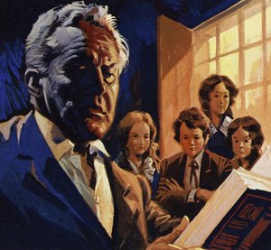 The Bronte family grew up well educated but unloved