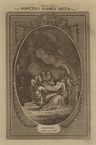 The Burial, John, Chapter 19, Verse 40 by English School
