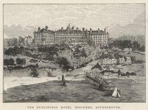 The Burlington Hotel, Boscombe, Bournemouth by English School