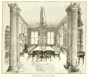 The Cabinet Council Room by English School