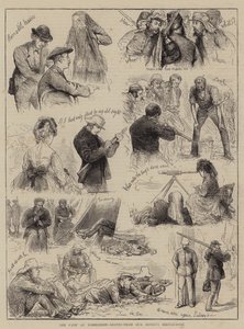 The Camp at Wimbledon, Leaves from our Artist