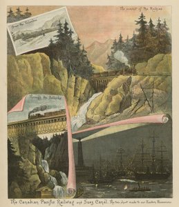 The Canadian Pacific Railway and Suez Canal. The Two Short Roads to our Eastern Possessions