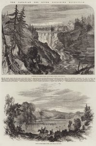 The Canadian Red River Exploring Expedition by English School
