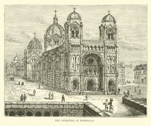 The Cathedral of Marseilles by English School