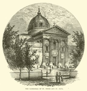 The Cathedral of St. Peter and St. Paul by English School