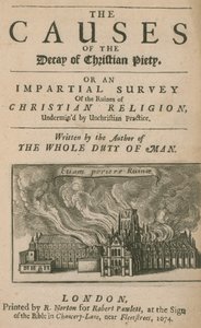 The Causes of the Decay of Christian Piety