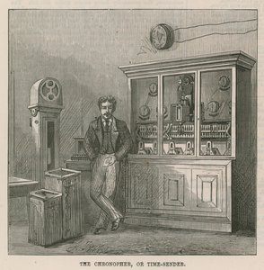 The Central Post Office Telegraph Establishment: The Chronopher, or Time-Sender by English School