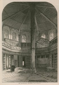 The Chapter House in Westminster Abbey by English School