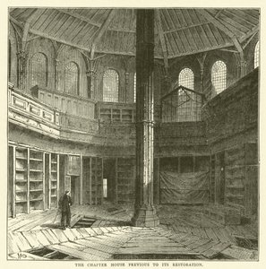 The Chapter House previous to its restoration