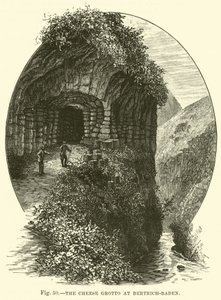The Cheese Grotto at Bertrich-Baden by English School