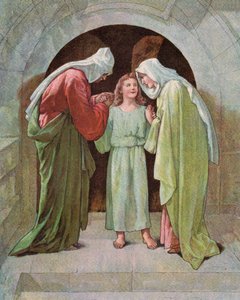 The Child Jesus in the Temple by English School