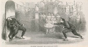 The Chinese impalement feat at Drury Lane Theatre by English School