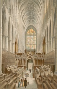 The Choir, Westminster Abbey by English School
