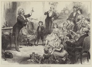 The Christmas Conjuror by English School