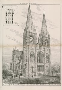 The Church of St Mary in Woolwich by English School