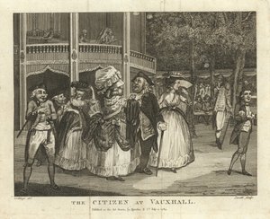 The Citizen at Vauxhall by English School