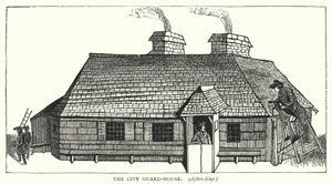 The City Guard-House by English School
