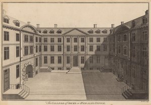 The College of Arms or Heralds Office by English School