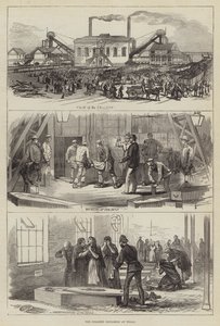 The Colliery Explosion at Wigan by English School