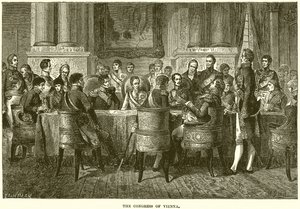 The Congress of Vienna by English School