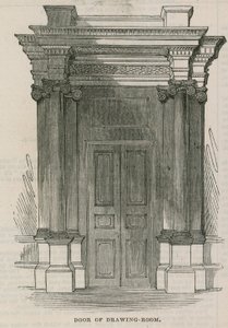The Conservative Clubhouse: Door of Drawing Room by English School
