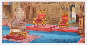 The Coronation Theatre, Westminster Abbey by English School
