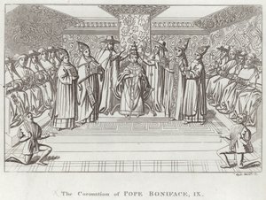 The Coronation of Pope Boniface IX