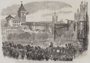 The Coronation of the King and Queen of Prussia, Entry into Konigsberg, the Queen