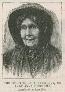 The Countess of Shaftesbury, nee Lady Anne Churchill by English School