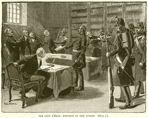 The Coup Detat: Eviction of the Judges by English School