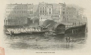 The Cricket Steamboat Explosion by English School