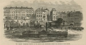The Cricket Steamboat Explosion by English School