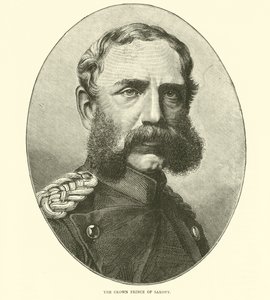 The Crown Prince of Saxony, August 1870