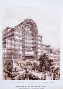 The Crystal Palace at Sydenham by English School