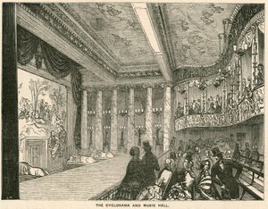 The Cyclorama and Music Hall at the Colosseum, London by English School
