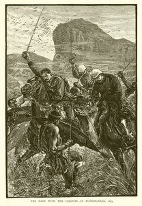 The Dash with the Colours at Isandhlwana, 1879